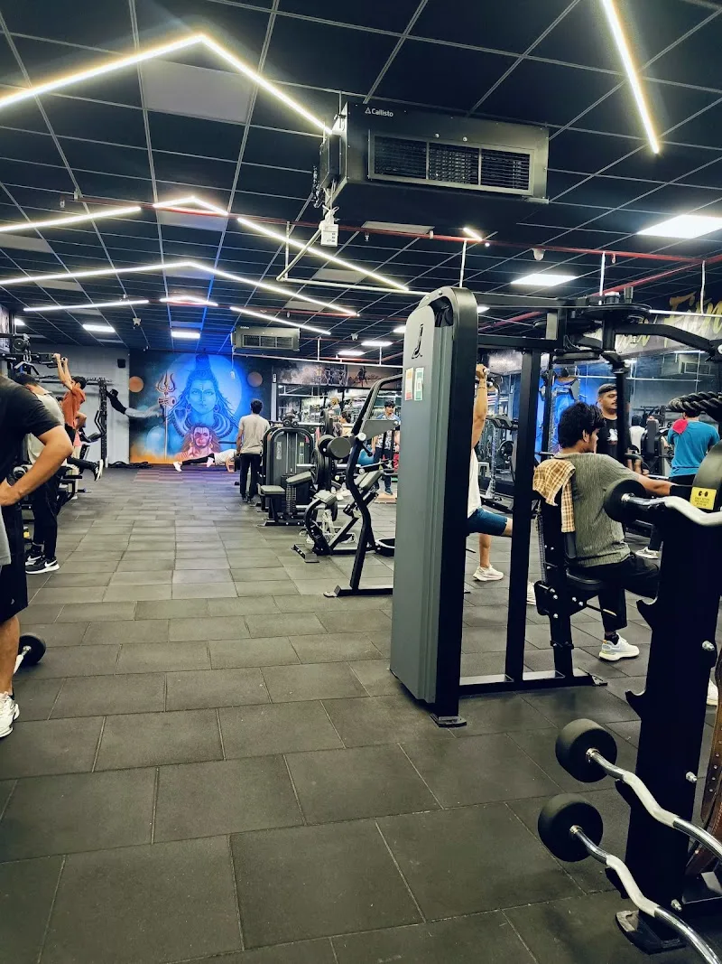 Mahadev Fitness Gym equipment and workout floor