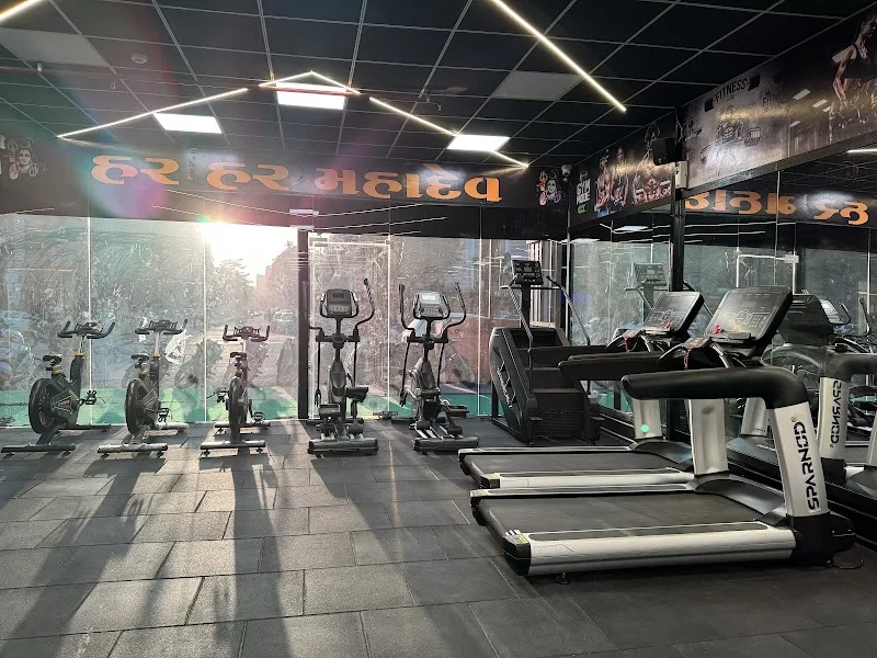 Cardio zone at Mahadev Fitness Gym