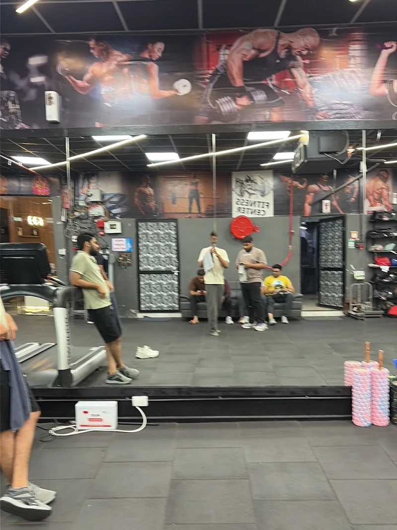 Mirror workout area at Mahadev Fitness Gym