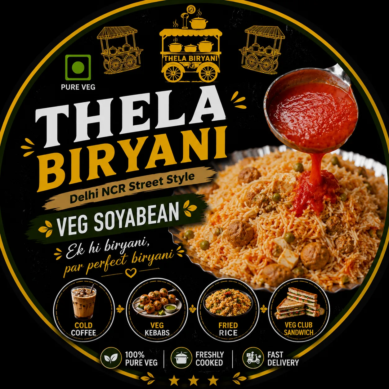 Thela Biryani, Katwaria Sarai, Safdarjung, New Delhi — photo 2